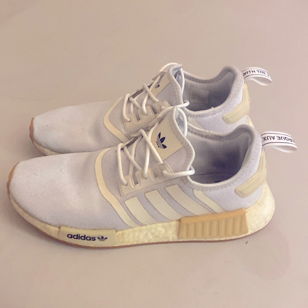 White Addidas Nmd Color White, Size 9US Mens